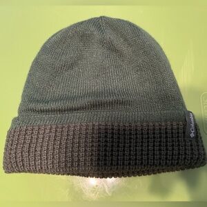 Columbia beanie green grey